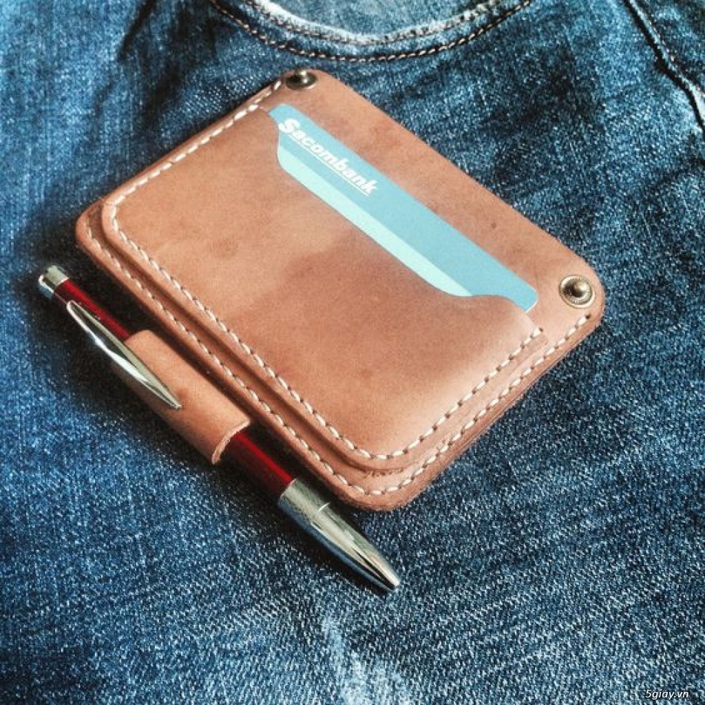 VÍ DA HANDMADE - NHẬN LÀM THEO YÊU CẦU - 31