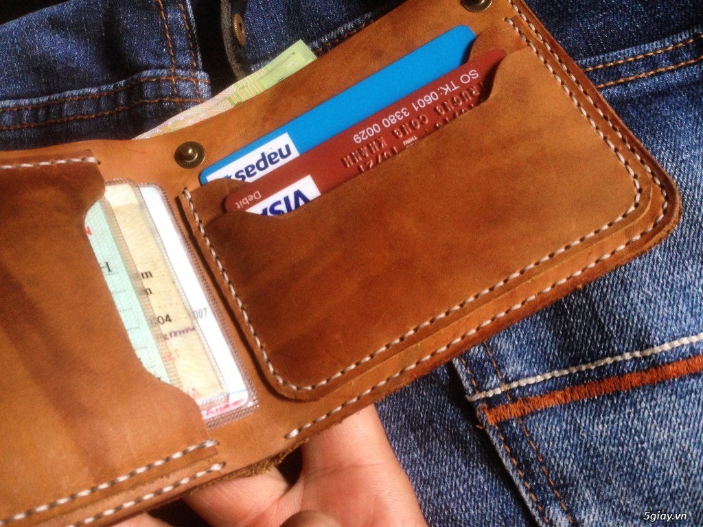 VÍ DA HANDMADE - NHẬN LÀM THEO YÊU CẦU - 15