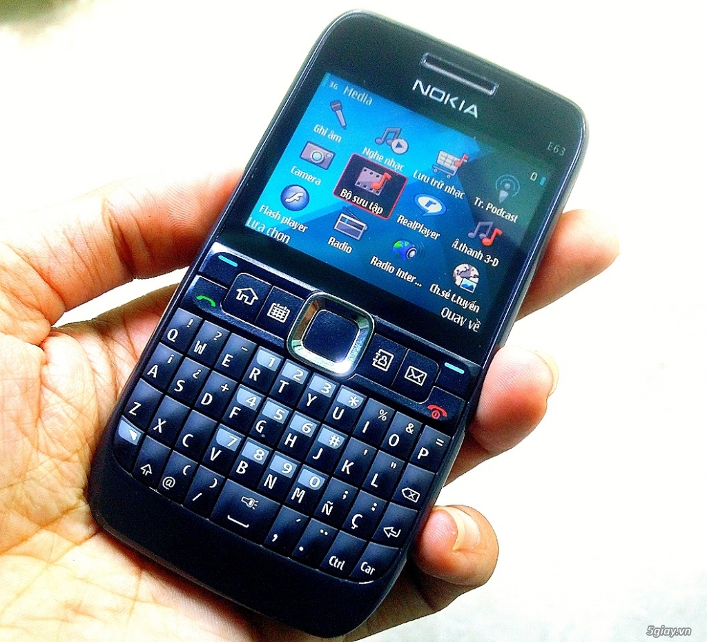 Nokia E63 Zin chính hãng Có 3G,WiFi pin trâu siêu rẻ 459k,Có giao tới - 3