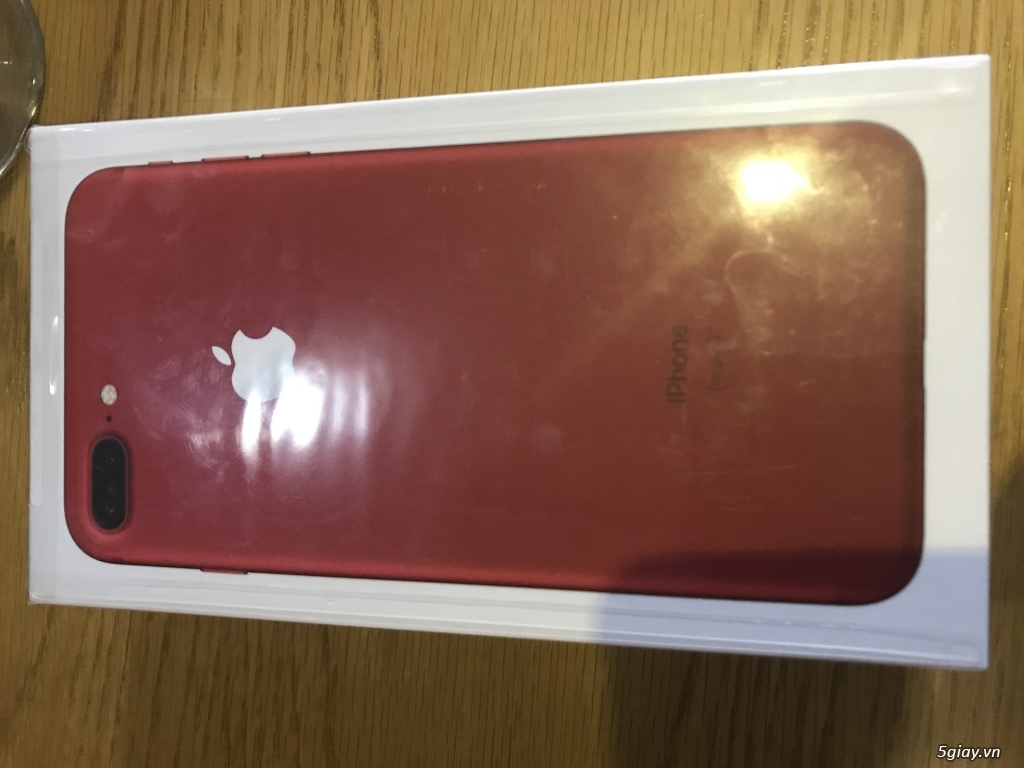 Iphone 7 plus red 128G hàng chính hãng mobifone brandnew 100%