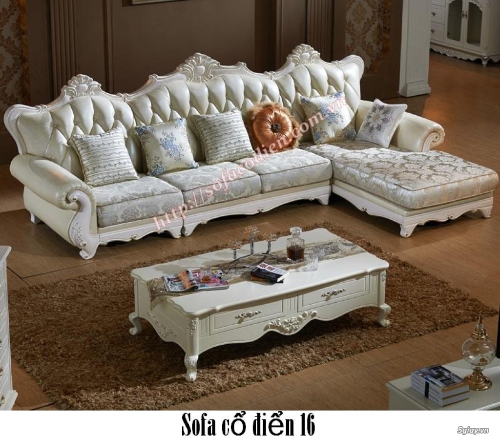 Sofa gỗ cổ điển, sofa co dien tphcm - 11