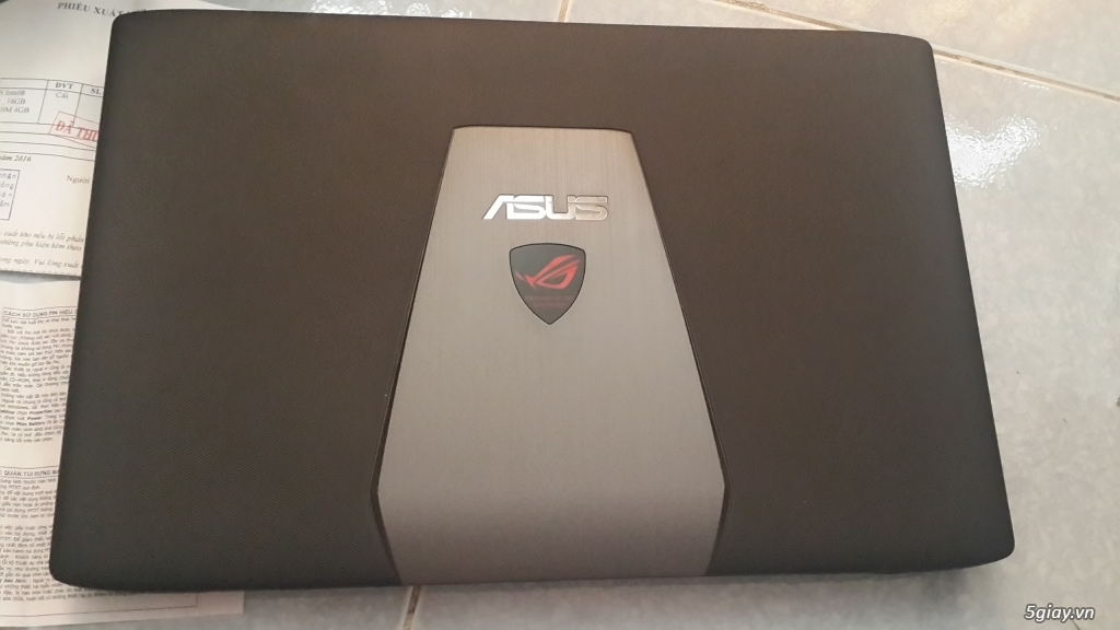 Asus ROG - GL552VX - Bảo Hành tháng 12 năm 2018 - 2