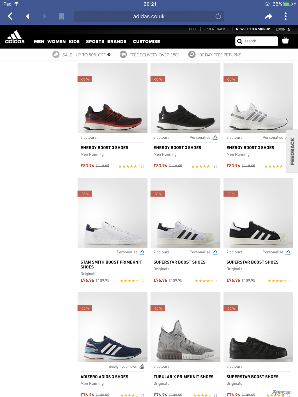 Toàn Quốc - Chuyên order giày Mỹ - Anh - Nhật giá tốt nhất