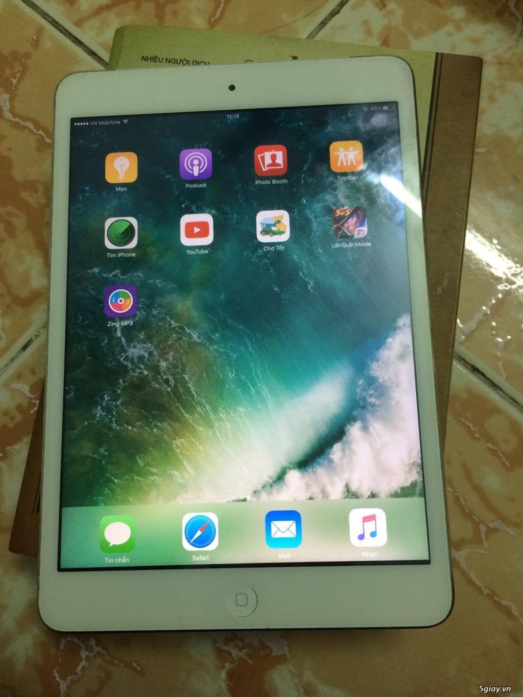 Ipad Mini 2 Wifi 3G 16gh White Đang Sài Bao Test - 4