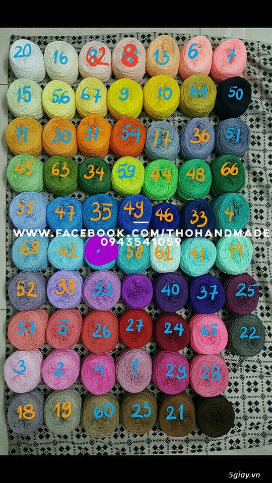 Thỏ Handmade - Bán len, phụ kiện đan móc giá rẽ Tân Bình, TPHCM - 3
