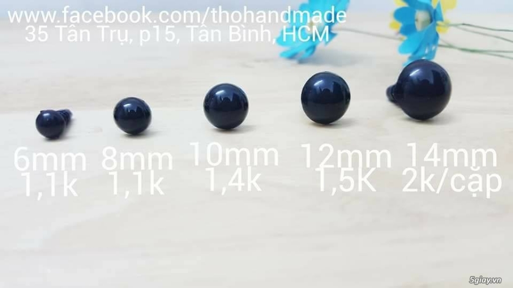 Thỏ Handmade - Bán len, phụ kiện đan móc giá rẽ Tân Bình, TPHCM - 12