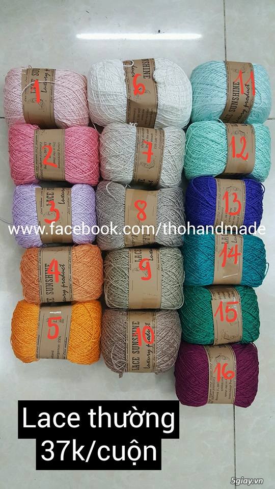 Thỏ Handmade - Bán len, phụ kiện đan móc giá rẽ Tân Bình, TPHCM - 2