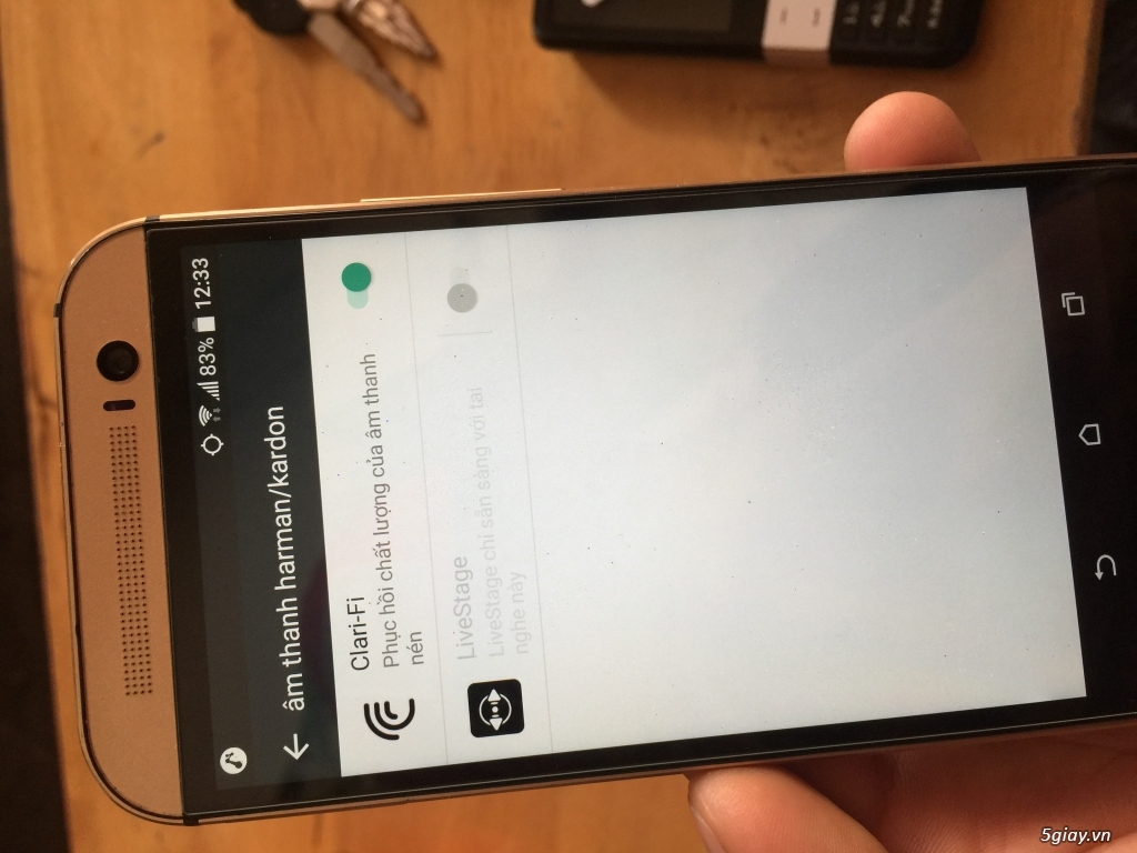 Htc M8 chữa cháy - 1