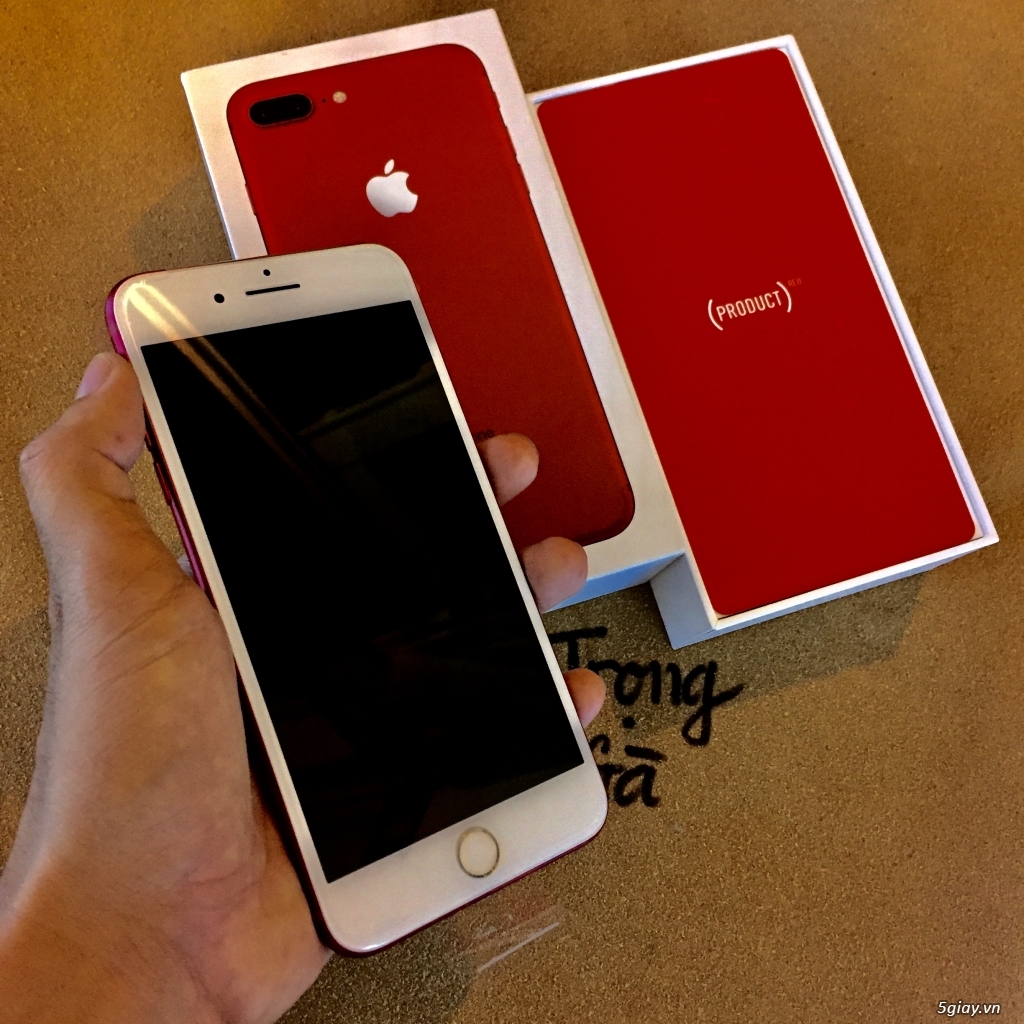 iPhone 7 plus 128gb red product mới 100% VN/A - 2