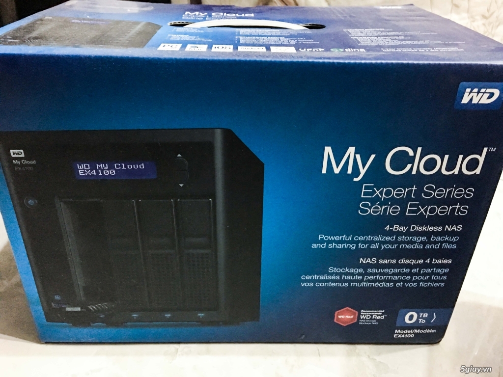 Bán WD My Cloud Ex4100 diskless giá cực tốt!!! - 1