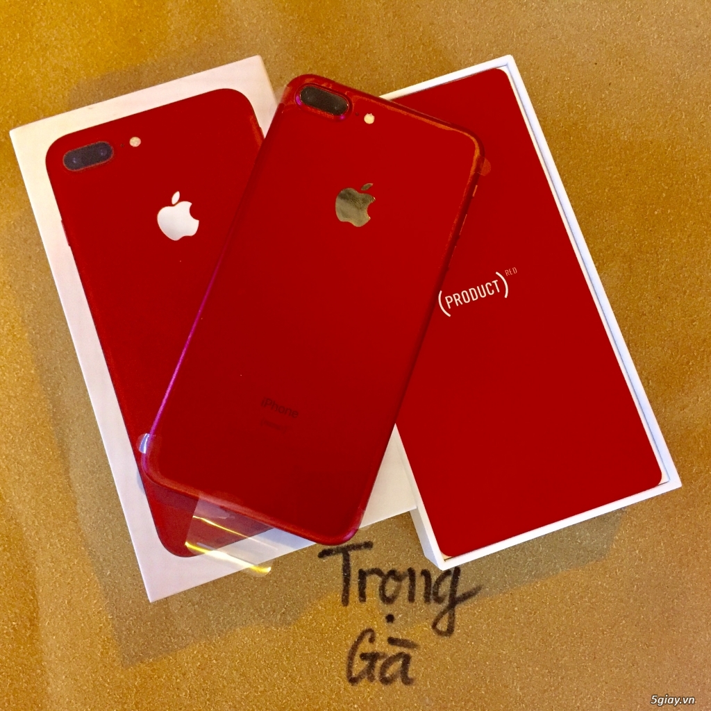 iPhone 7 plus 128gb red product mới 100% VN/A - 1