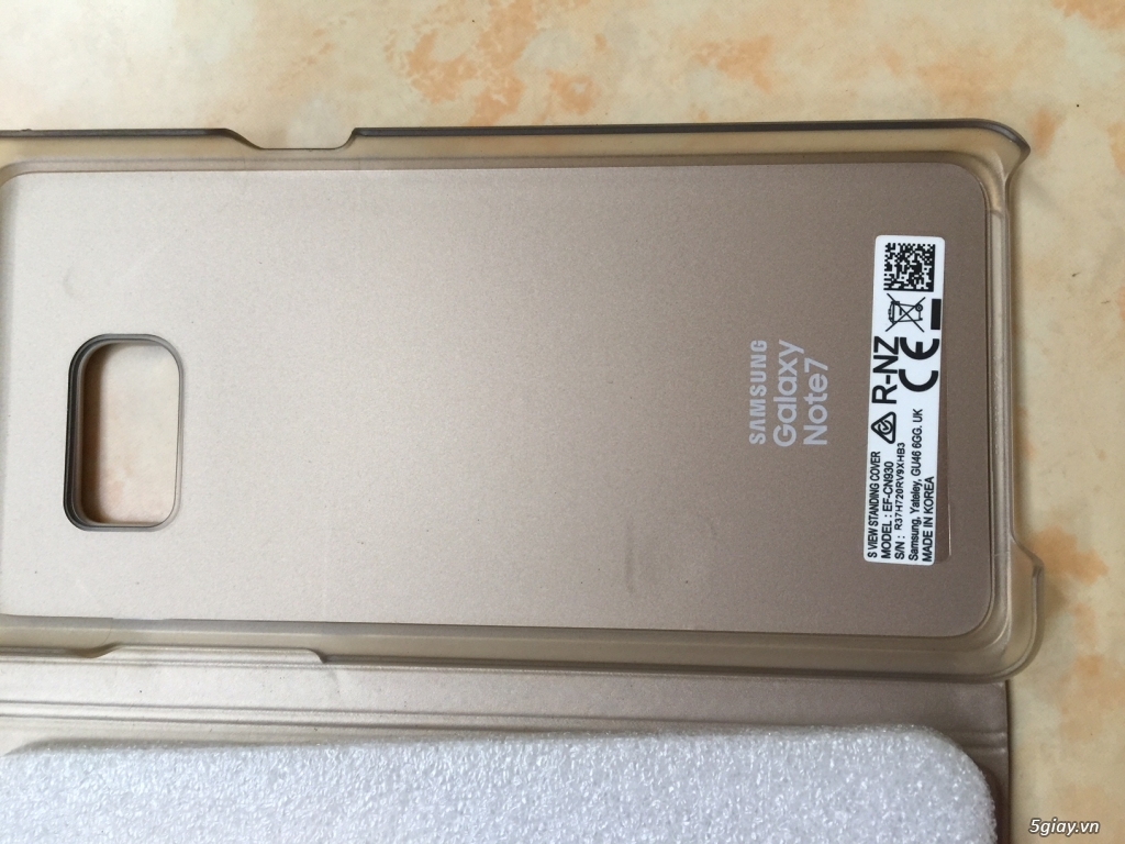 Bao da S View Note 7 - Chính hãng Samsung Vietnam - 3