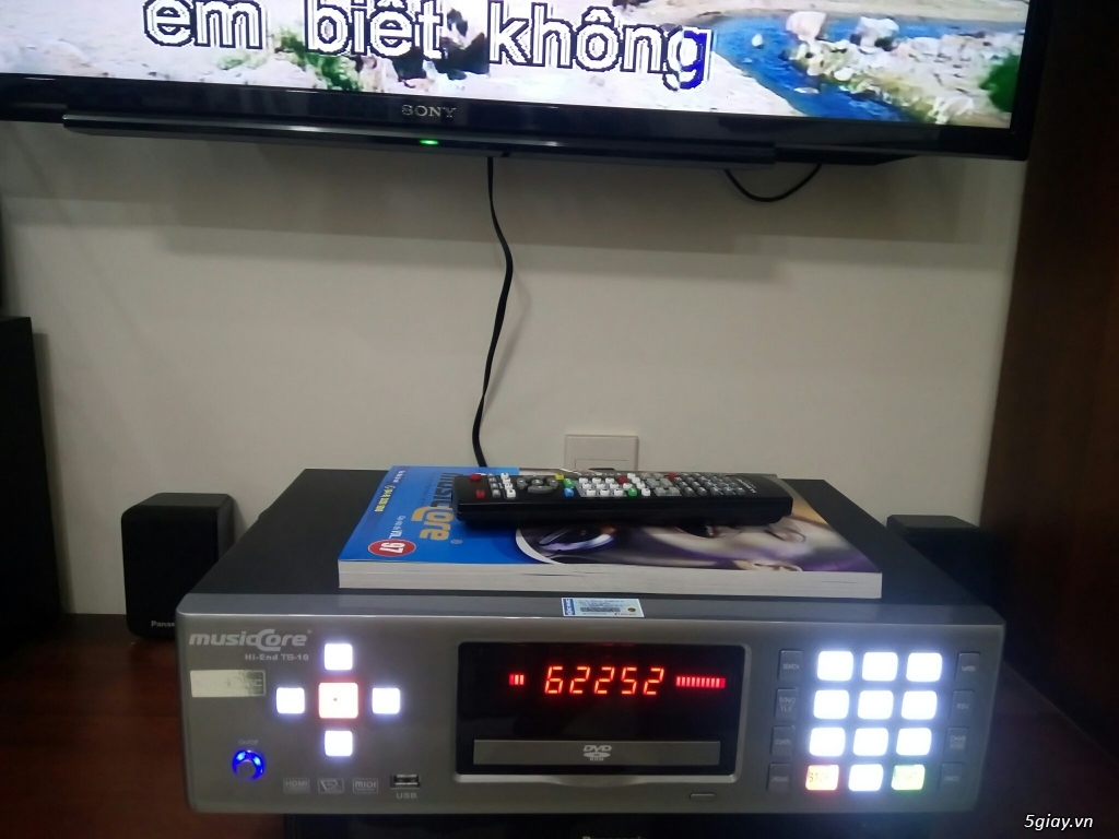Đầu Karaoke Music Core TS5,TS7,Ampli Guinness PA-330D giá cực sốc hàng Sóng Nhạc - 2
