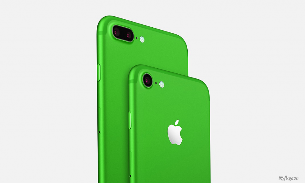 Iphone 7 Plus màu xanh lá đẹp không cưỡng nổi