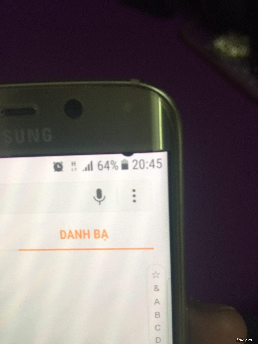 S6 EDGE GOLD SSVN ZIN FULLBOX