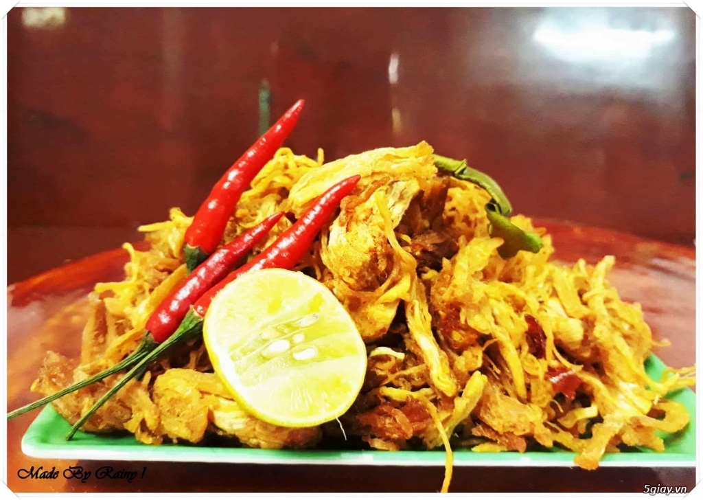 Khô gà lá chanh