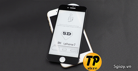 Kính cường lực 5D cho iPhone 6/6+, 6s/6s+, 7/7+ - 1