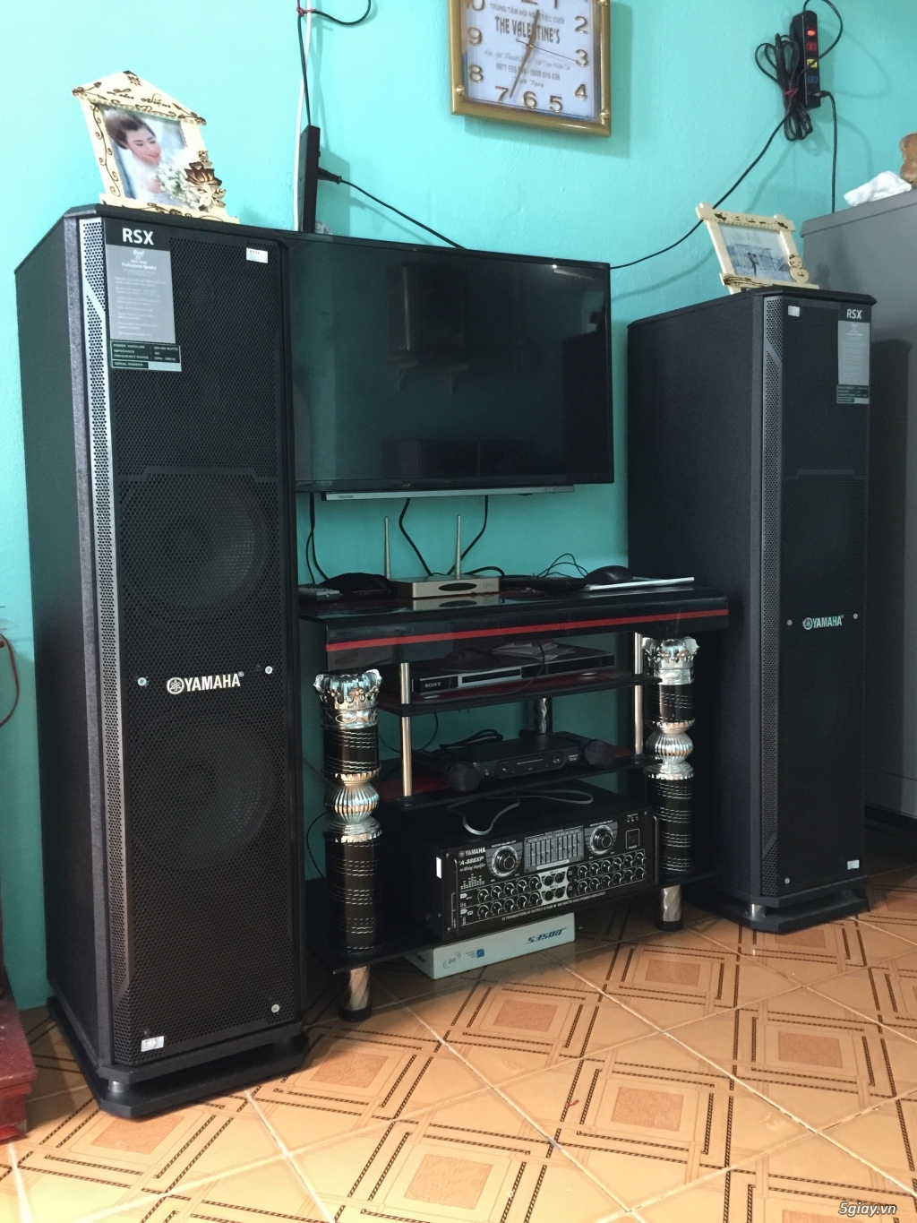 Dàn âm thanh karraoke yamaha zin mới 98% - 4