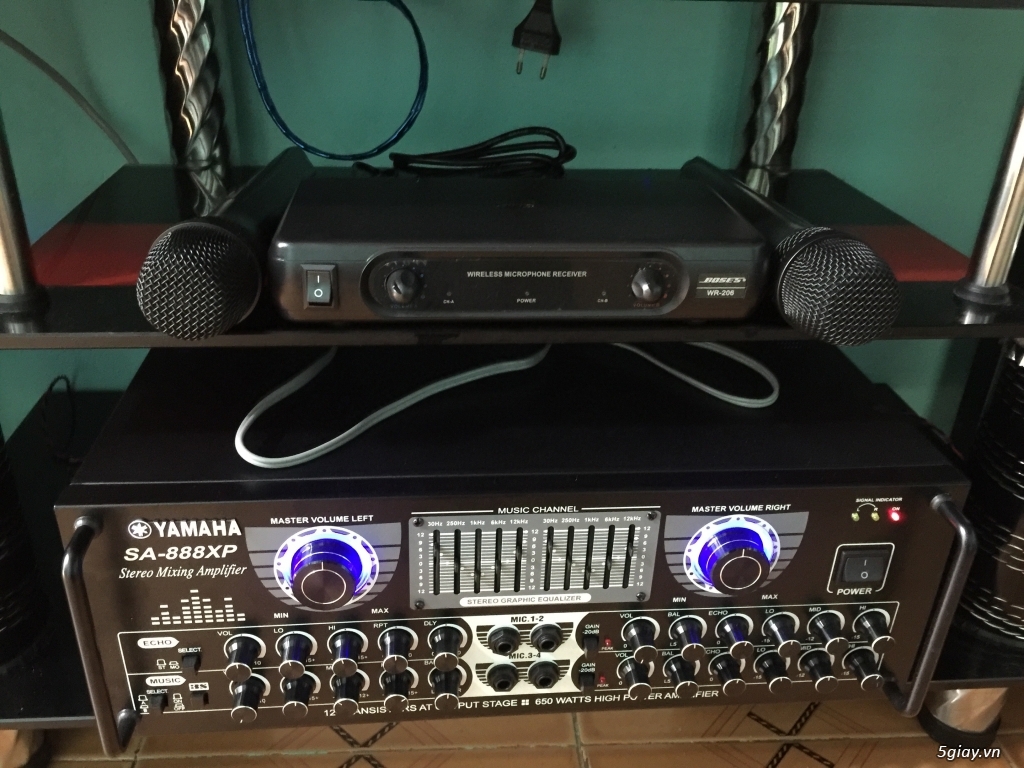 Dàn âm thanh karraoke yamaha zin mới 98% - 1