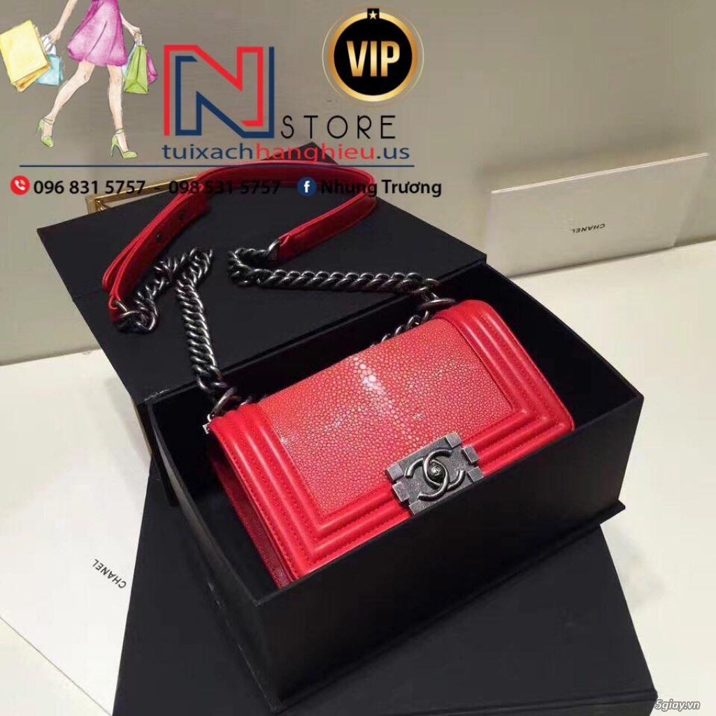 Phụ kiện thời trang:  Túi xách chanel da thật siêu cấp like Authentic - NNSTORE 20170626_8e8b05bd4835d95659dfc840d3b484d4_1498482927