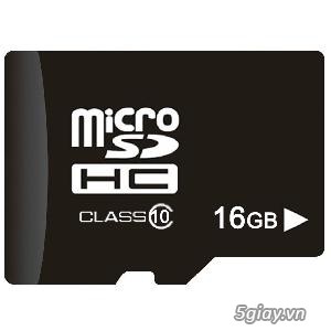 Thẻ nhớ Micro 16Gb class10 giá chỉ 120k