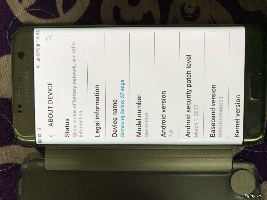 Samsung S7 Edge Gold - 2