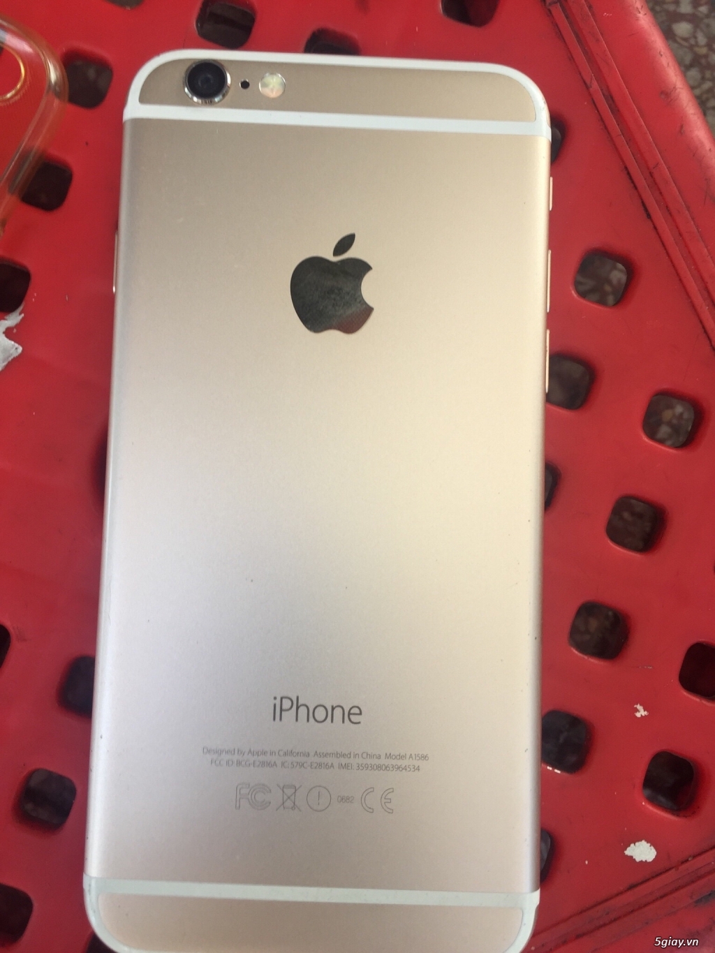 iPhone 6 gold 16gb quốc tế FPT - 3