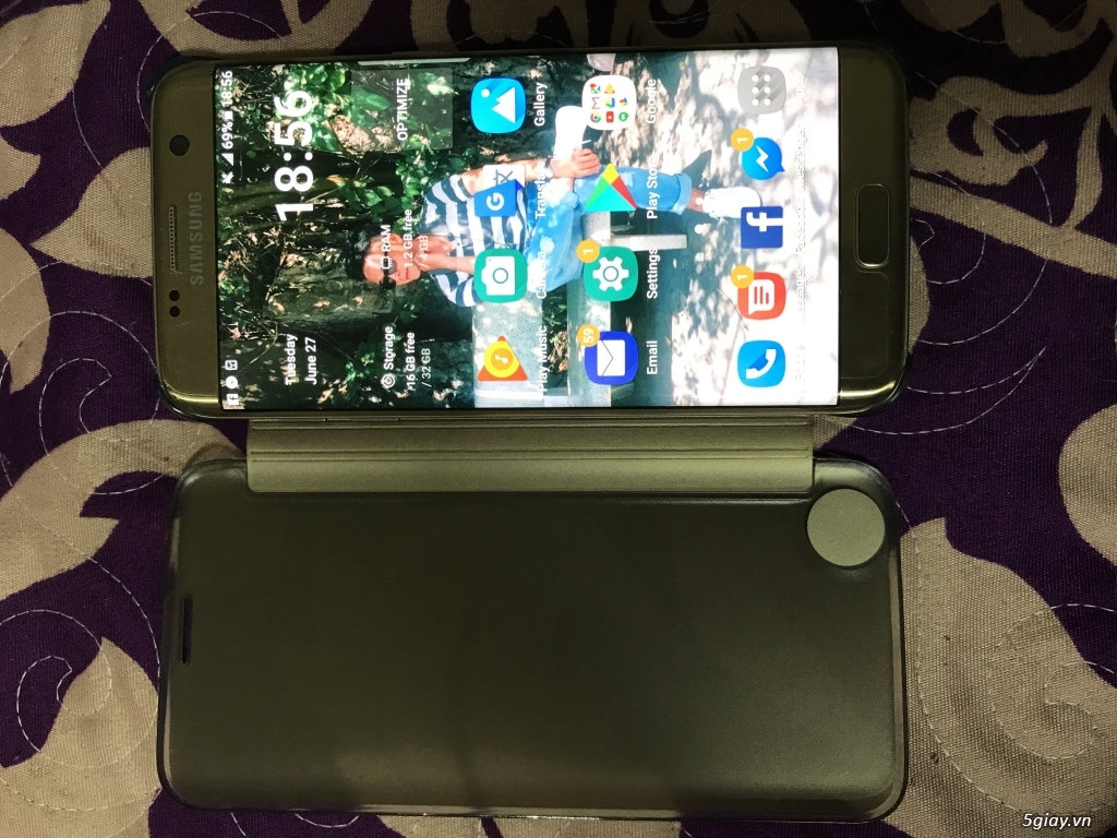 Samsung S7 Edge Gold - 3