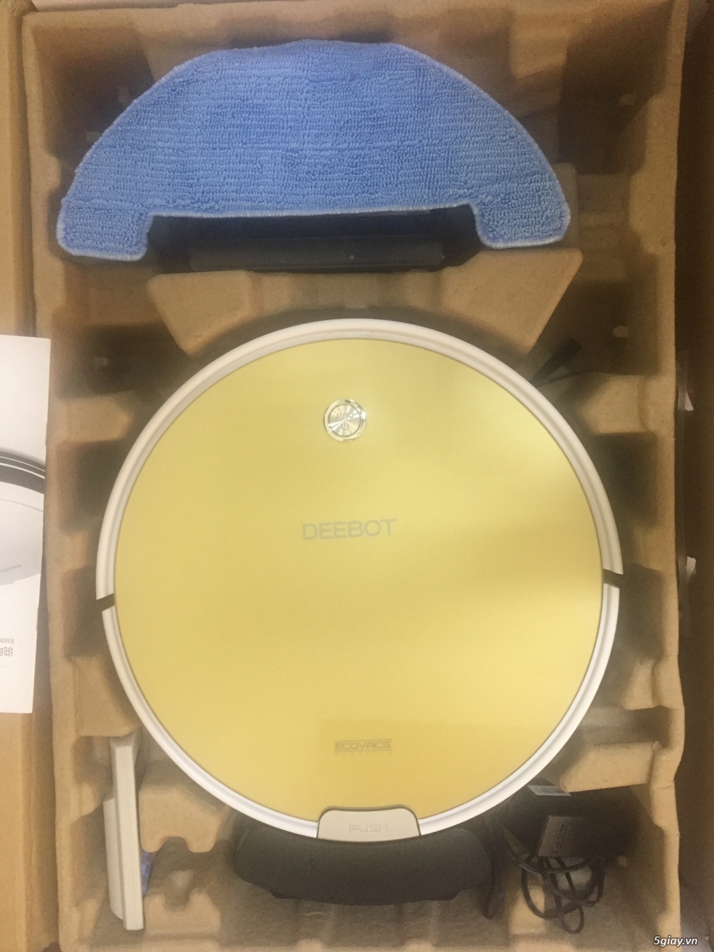 Robot hút bụi lau nhà Ecovacs deebot C E N 661 - 3