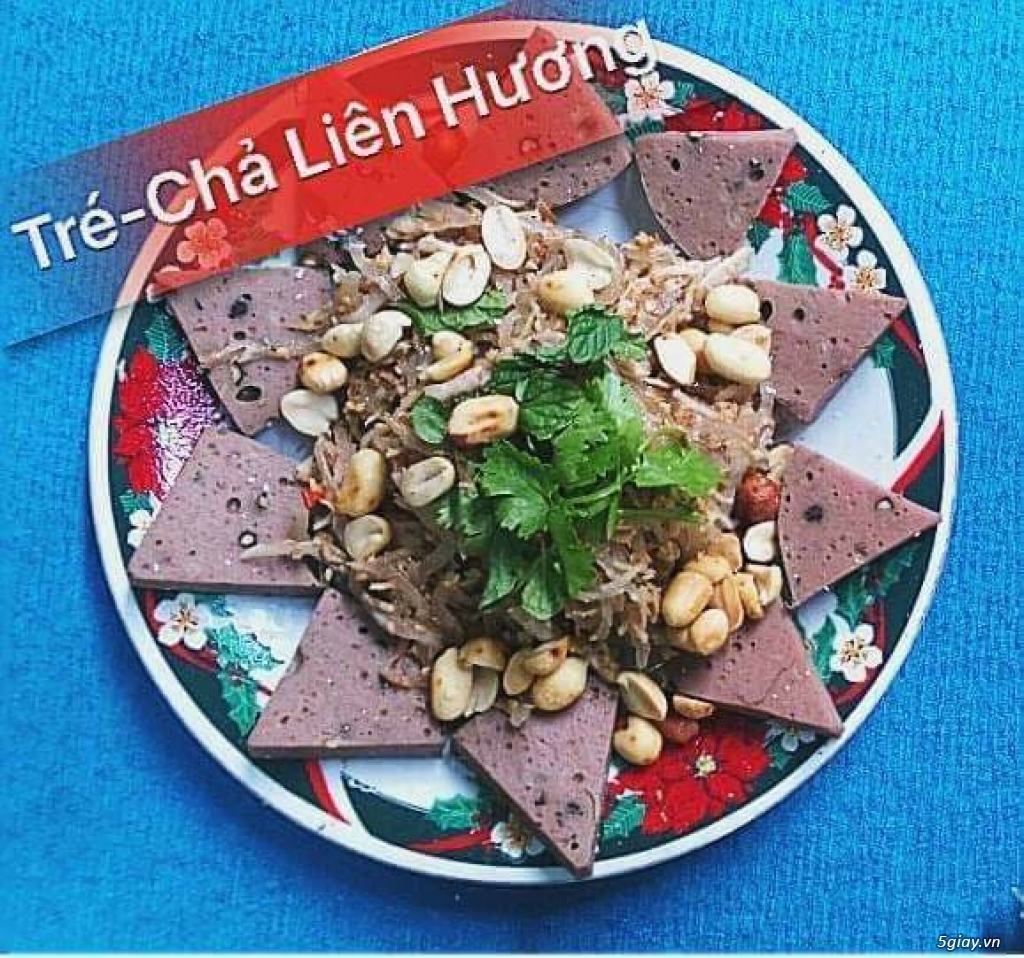 Tré + chả bò Đà Nẵng Liên Hương không dùng chất bảo quản