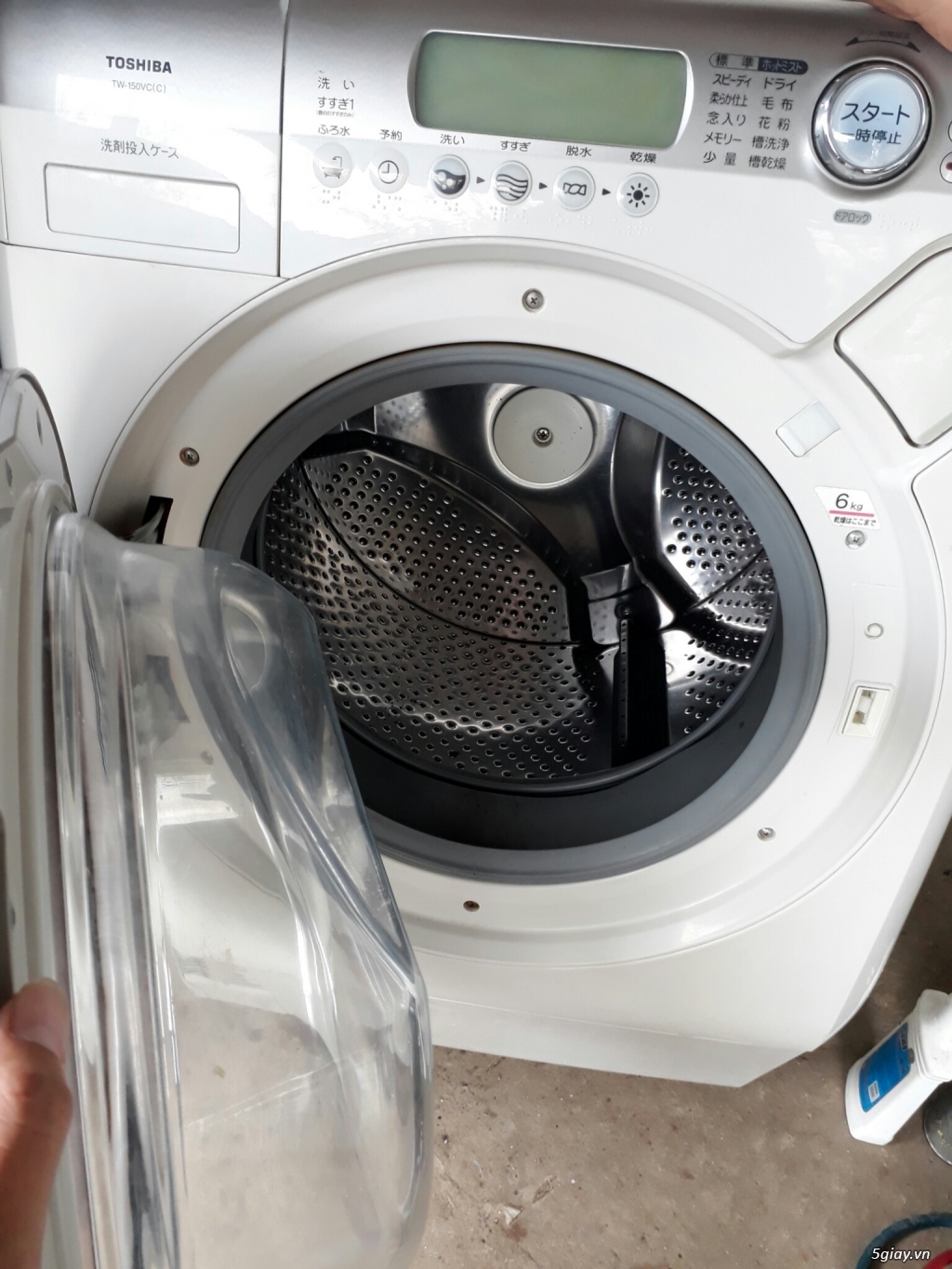 Máy giặt toshiba inverter TW-150VC - Giặt 9kg sấy 6kg. - 3