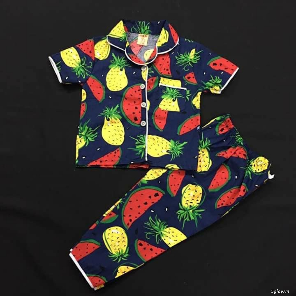 Đồ bộ pijama trái cây cho trẻ em - 5