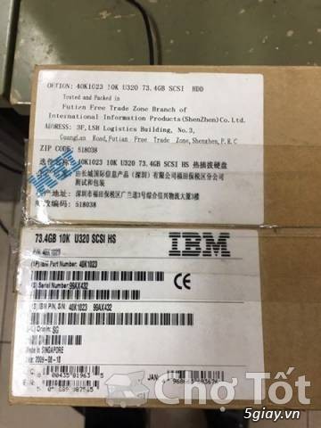 Ổ cứng server Ổ Cứng IBM Swap 73.4 15K SCSI - 2