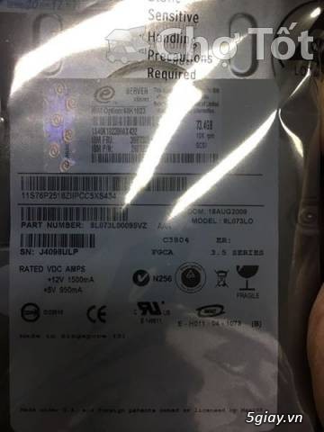 Ổ cứng server Ổ Cứng IBM Swap 73.4 15K SCSI
