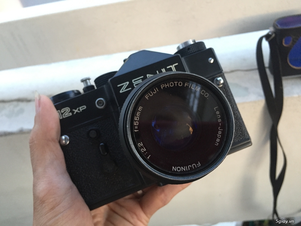 Máy ảnh cơ chụp film ZENIT 12XP kèm lens và bao da - 3