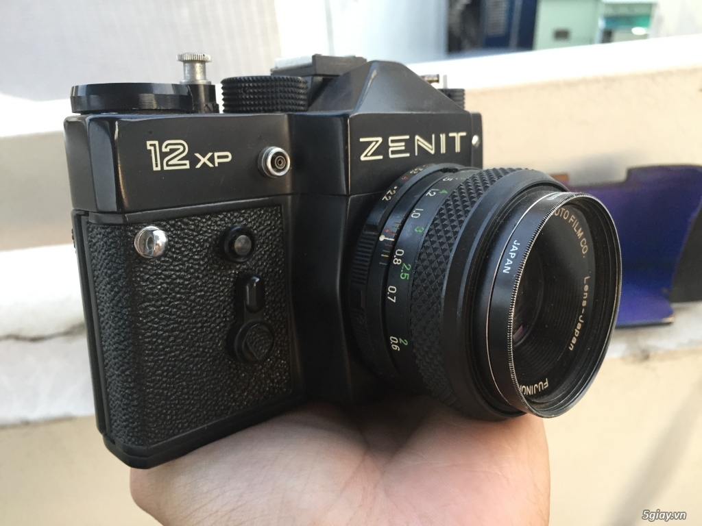 Máy ảnh cơ chụp film ZENIT 12XP kèm lens và bao da - 6