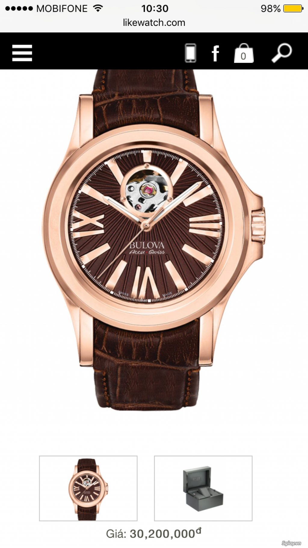 Đồng hồ Bulova Accu wiss - 3