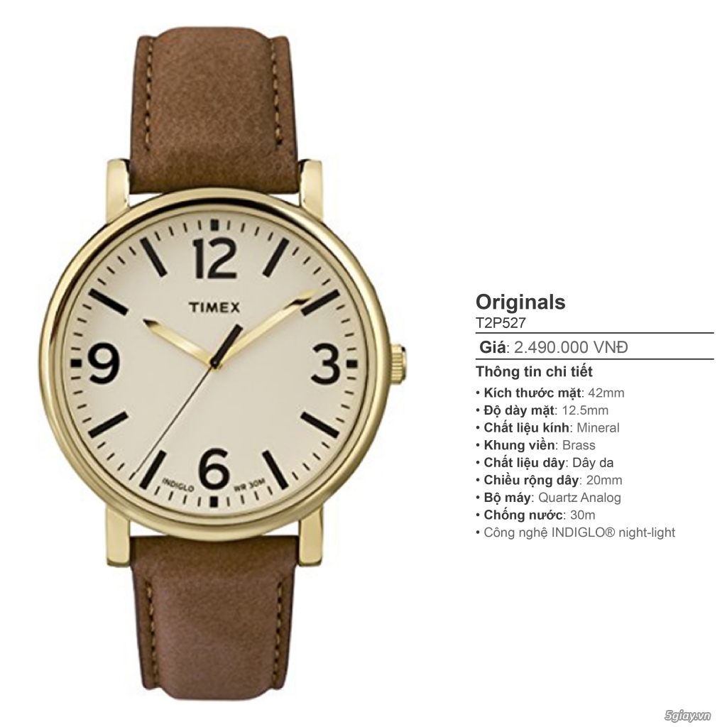 Chuyên Đồng hồ Timex dành cho các bạn Nam - 26