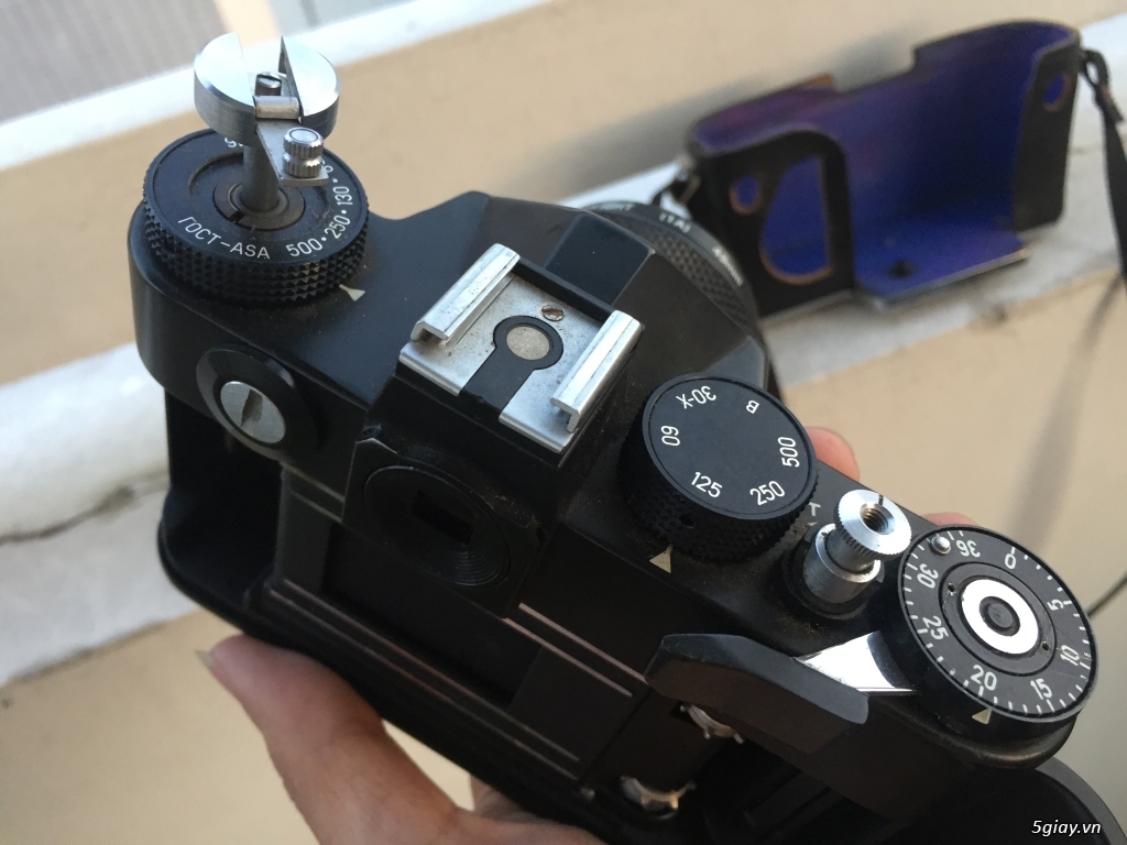 Máy ảnh cơ chụp film ZENIT 12XP kèm lens và bao da - 11