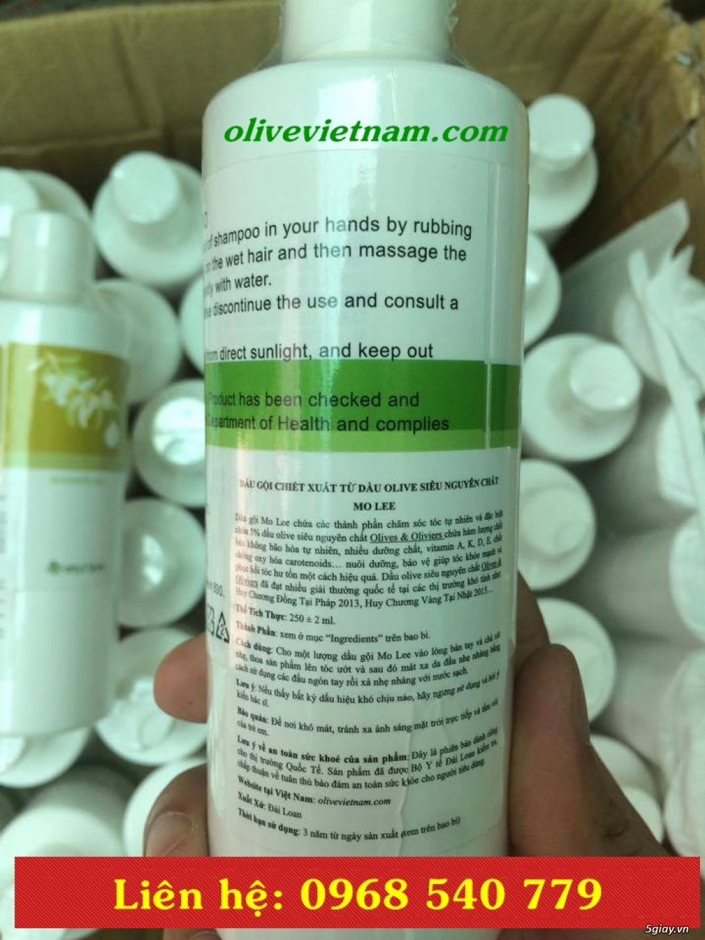 Dầu gội Oliu, sữa tắm Oliu chiết xuất từ dầu Olive Extra Virgin - 6