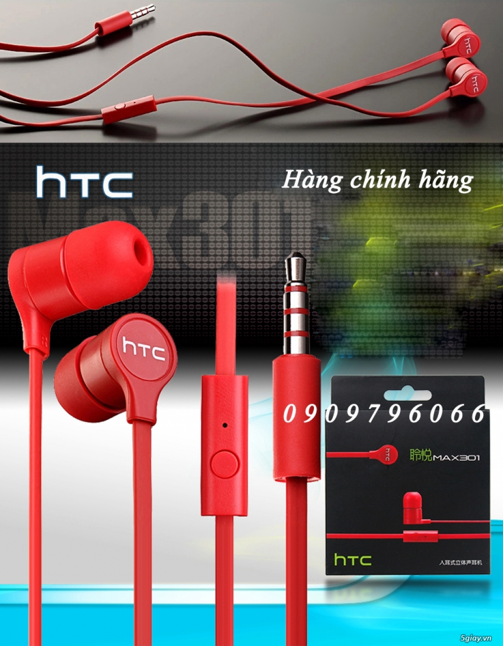 PKSTORE.VN >>> Sạc HTC - Tai nghe HTC One: Max300, Max 301, E240, J240, HTC 10... Beats audio zin<<< - 17
