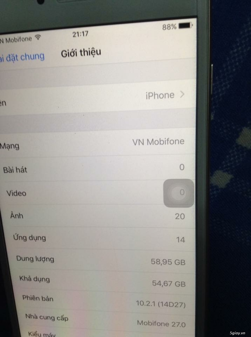 iphone 6plus vàng 64g quốc tế - 2