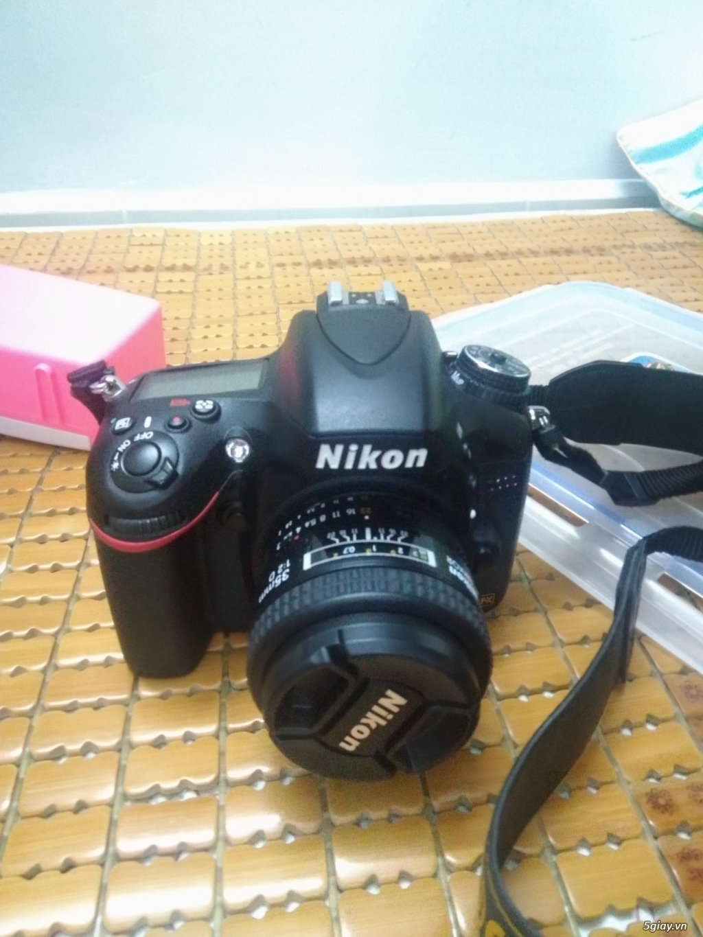 Combo: Nikon d600 fullframe, 20k shot, ống 35f2d