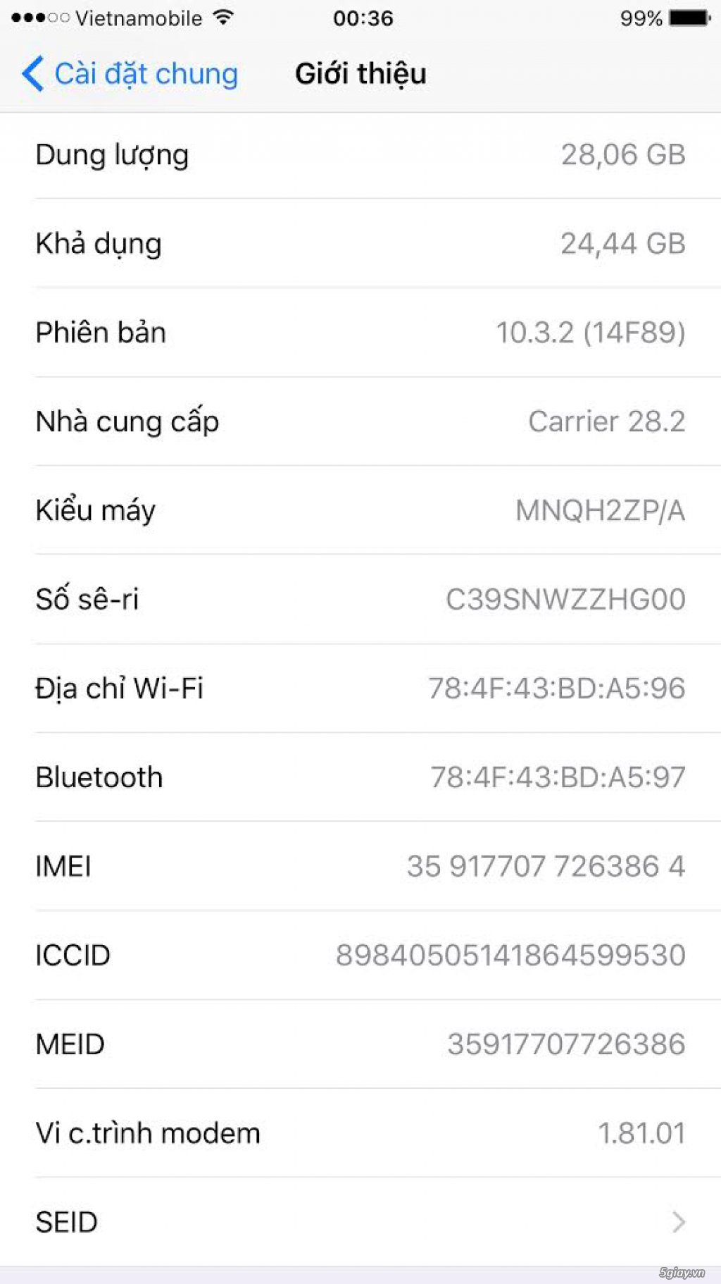 Đổi SS 8 plus Đê e IP 7 32gi ra đi trong êm ái - 2
