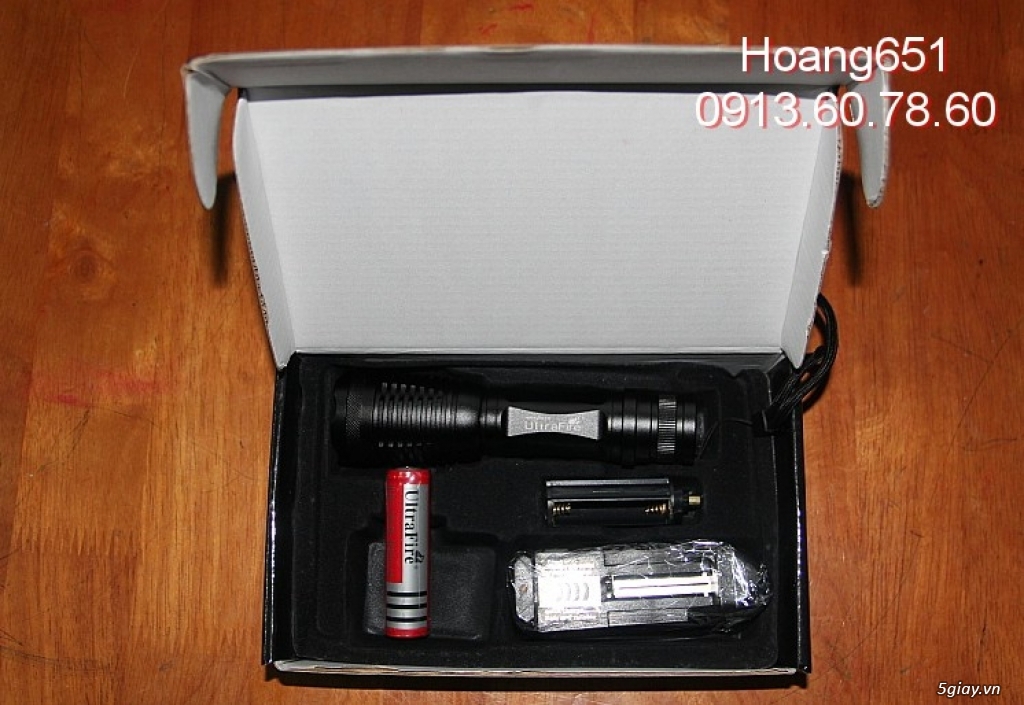 Đèn Pin Ultrafire chip REE siêu sáng nha - 31