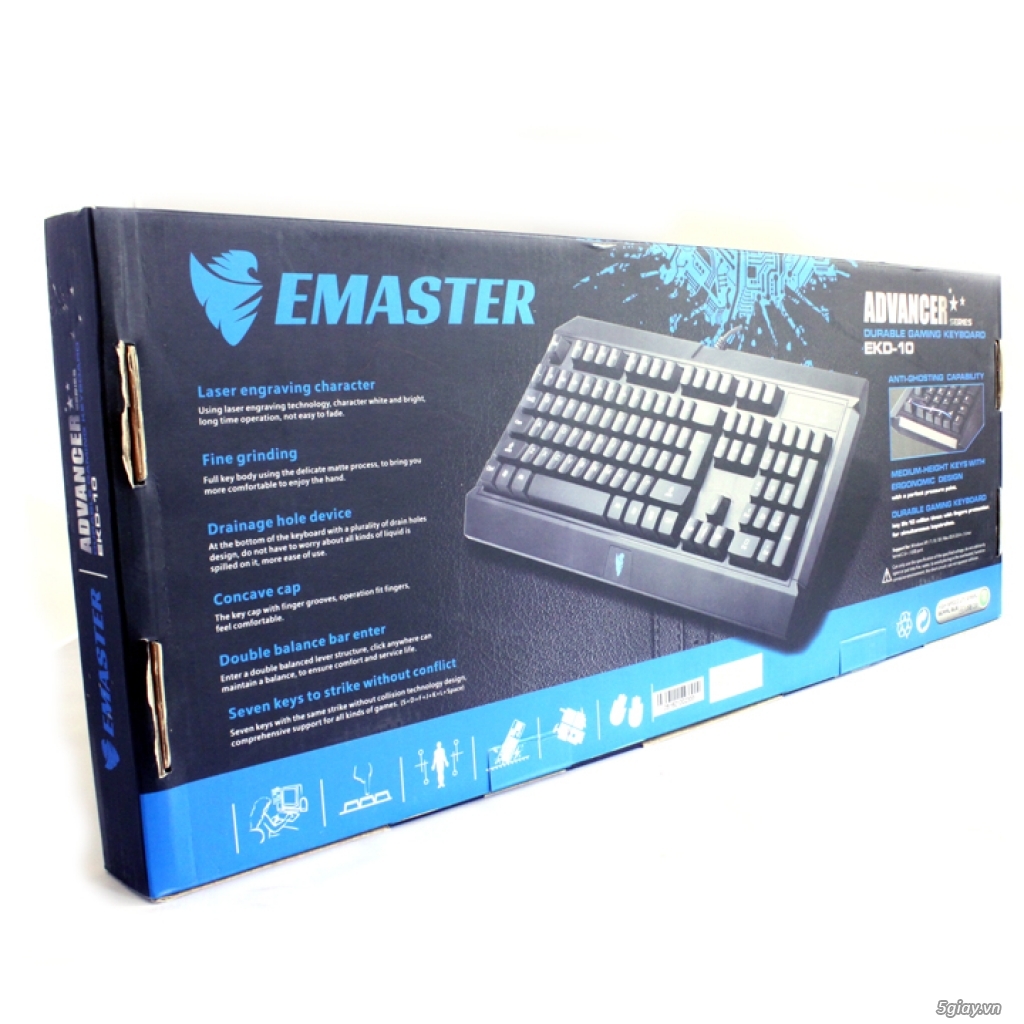 Nhà NK & PP độc quyền case, psu, keyboard, mouse eMaster tại Việt Nam - 8