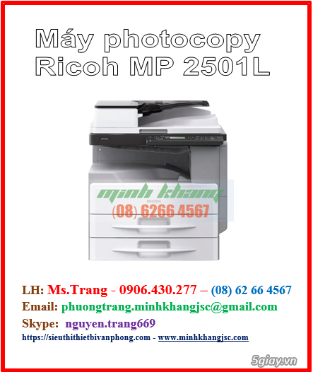 Máy photo Ricoh MP 2501L giá rẻ nhất - 3