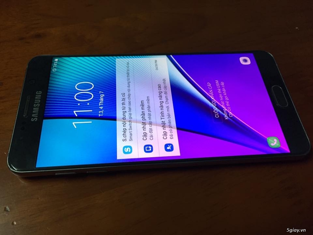 Samsung note 5 Hàn 32g màu độc quyền hơi bị hiếm, - 1