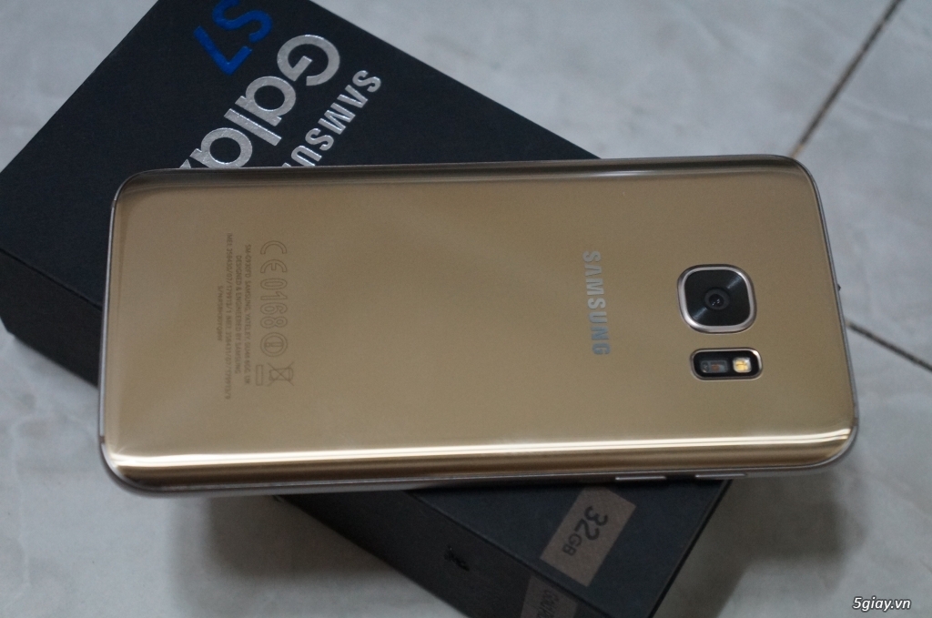 Samsung S7 gold Cty  32g còn BH 8th - 1