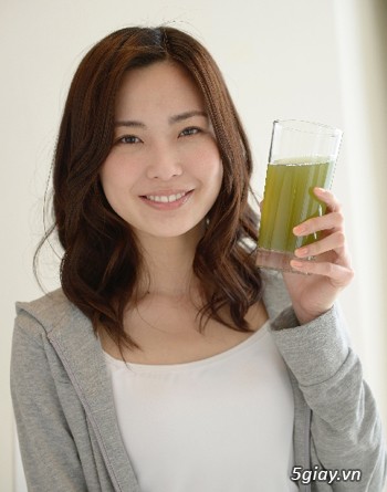 Bột rau xanh trái cây Aojiru - 8